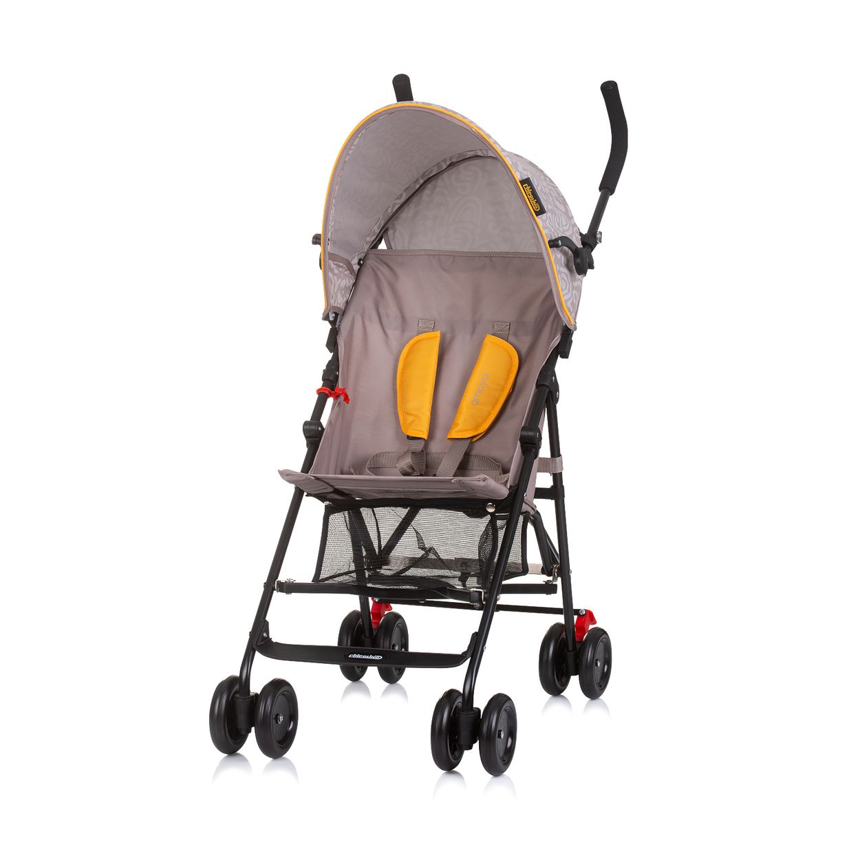 Chipolino Kinderwagen Amaya Buggy Sonnendach verstellbar, zusammenklappbar, Korb beige - Bild 1