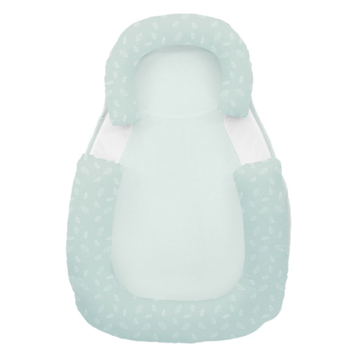 Kikkaboo Baby Lagerungskissen 60 x 40 cm Memory Foam, Baumwolle, rutschfest hellgr&uuml;n - Bild 1