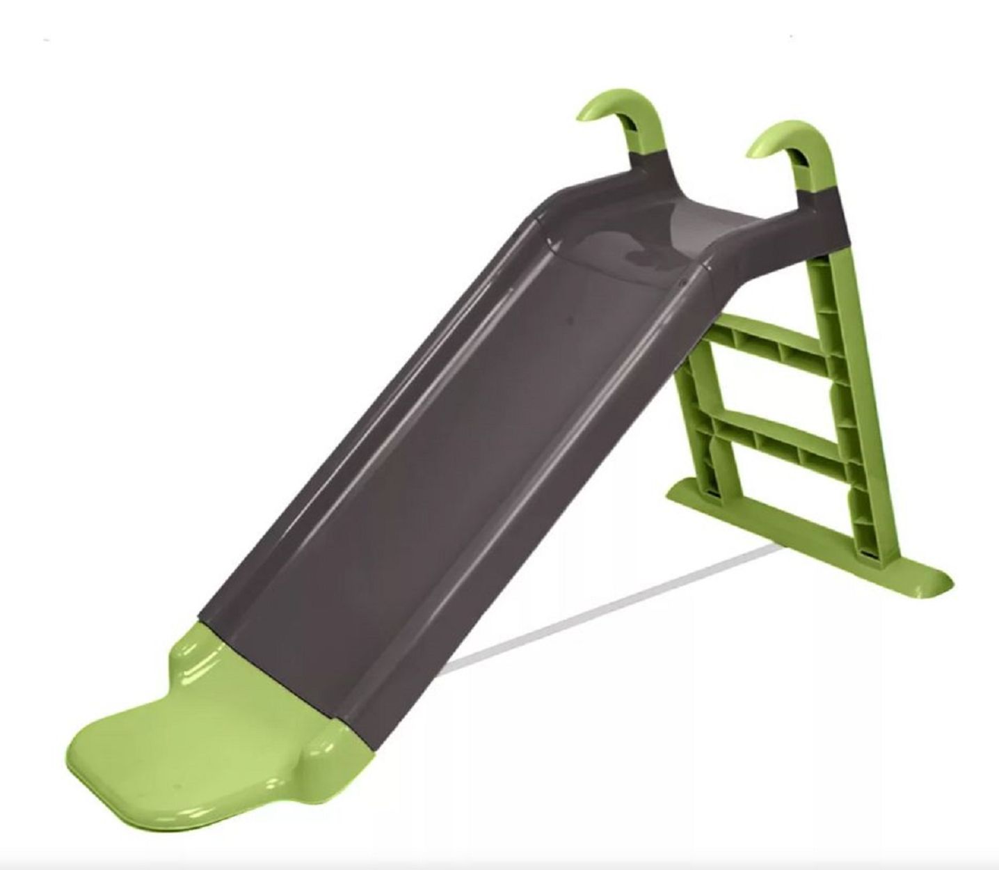 Chipolino Kinderrutsche L&auml;nge 141 cm, Breite 63 cm, H&ouml;he 78,5 cm outdoor indoor grau - Bild 1