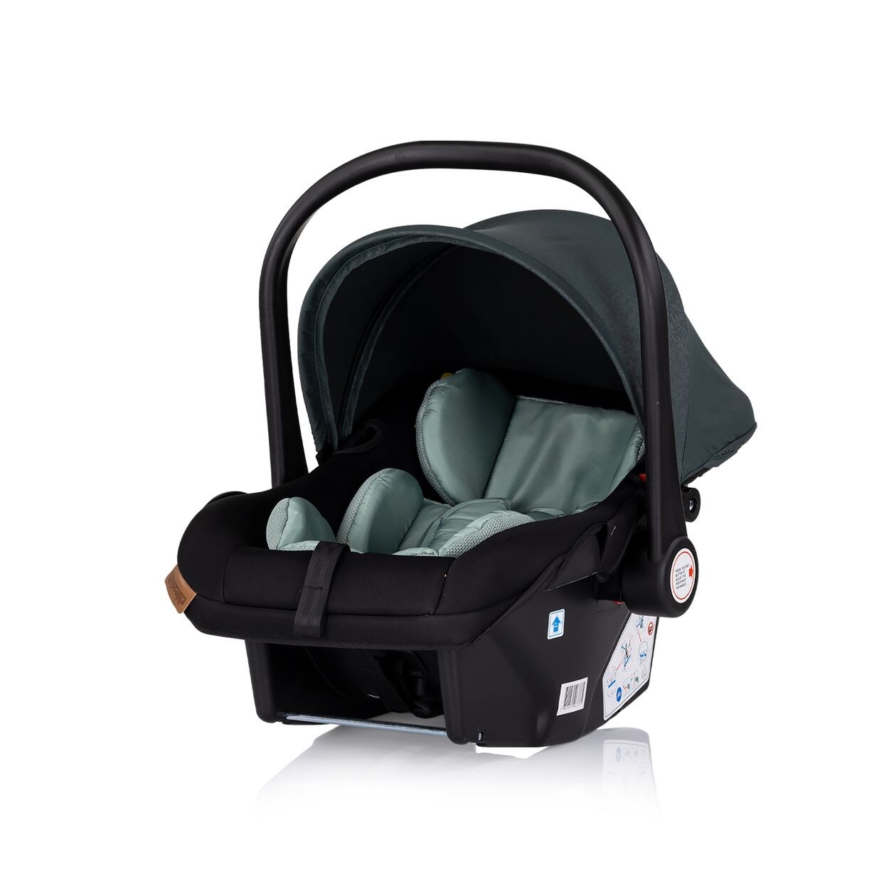 Chipolino Babyschale Amore i-Size Gruppe 0+ (0 – 13 kg) Kissen Griff verstellbar tuerkis | 03800931063375