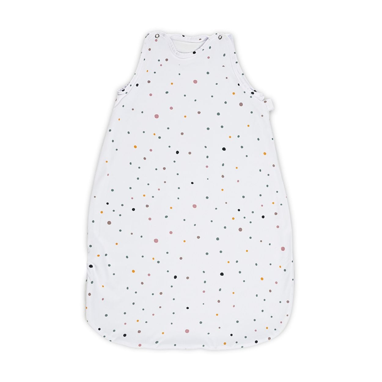 Lorelli Baby-Sommerschlafsack Summer, L&auml;nge 80 cm, Breite 42 cm, 100% Baumwolle weiss gepunktet - Bild 1