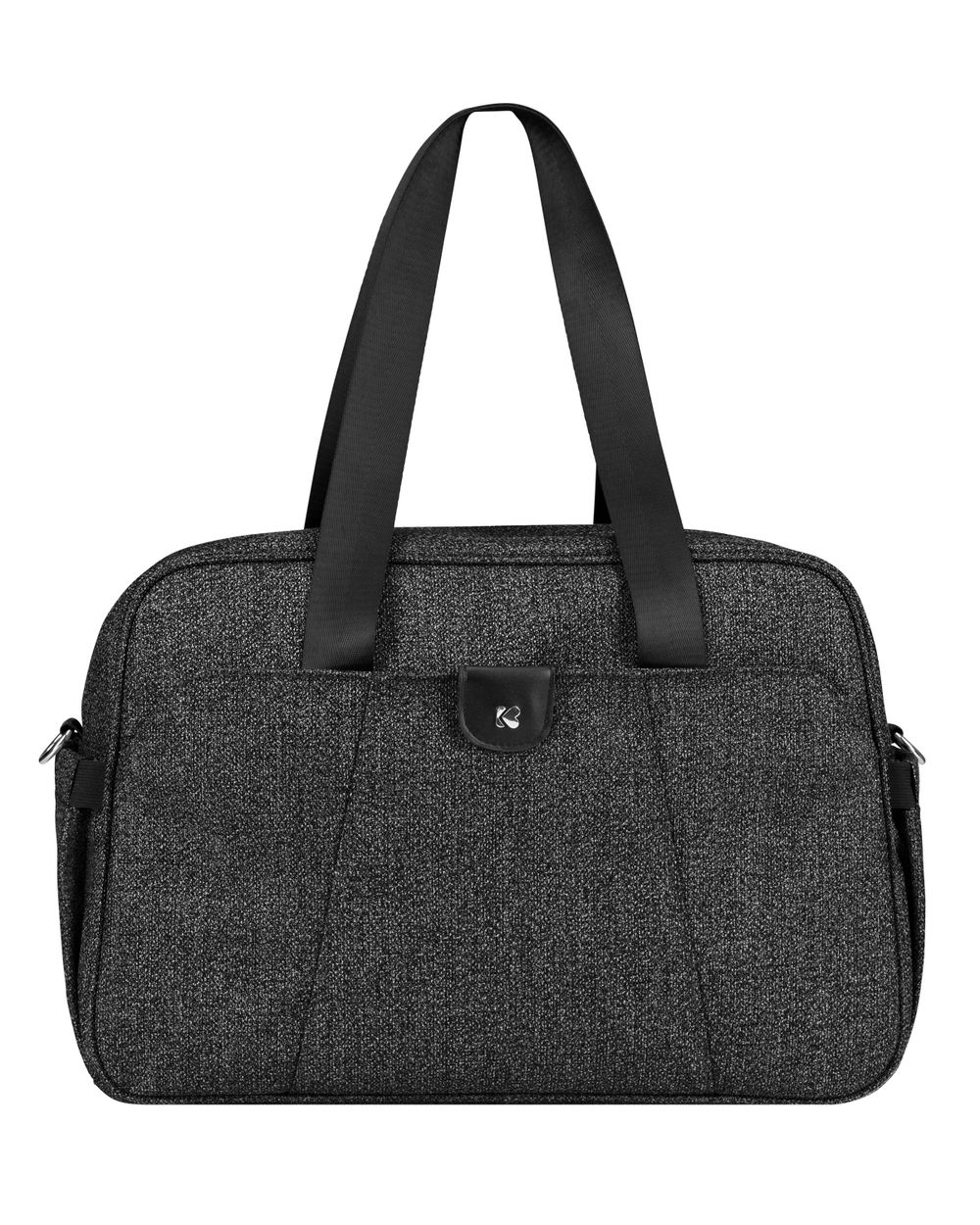 Kikkaboo Wickeltasche Chelsea mit Wickelunterlage, Seitentaschen, Thermofach black - Bild 1