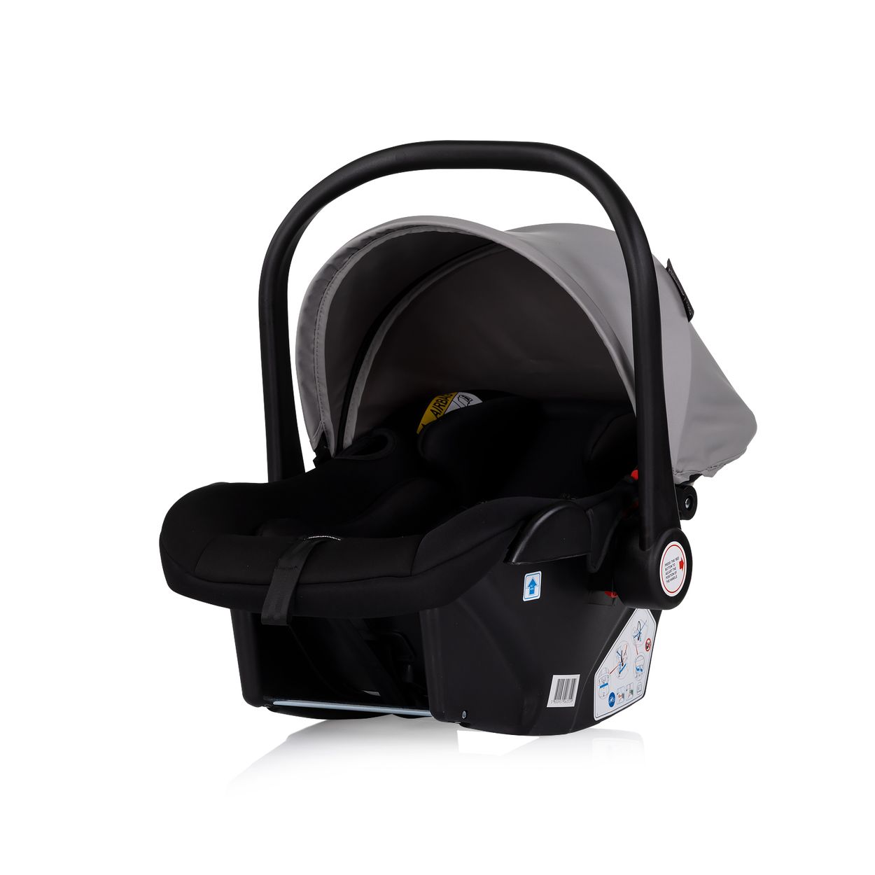 Chipolino Set Babyschale Isofix Basisstation Vista i-Size (40-87cm) verstellbar grau - Bild 1