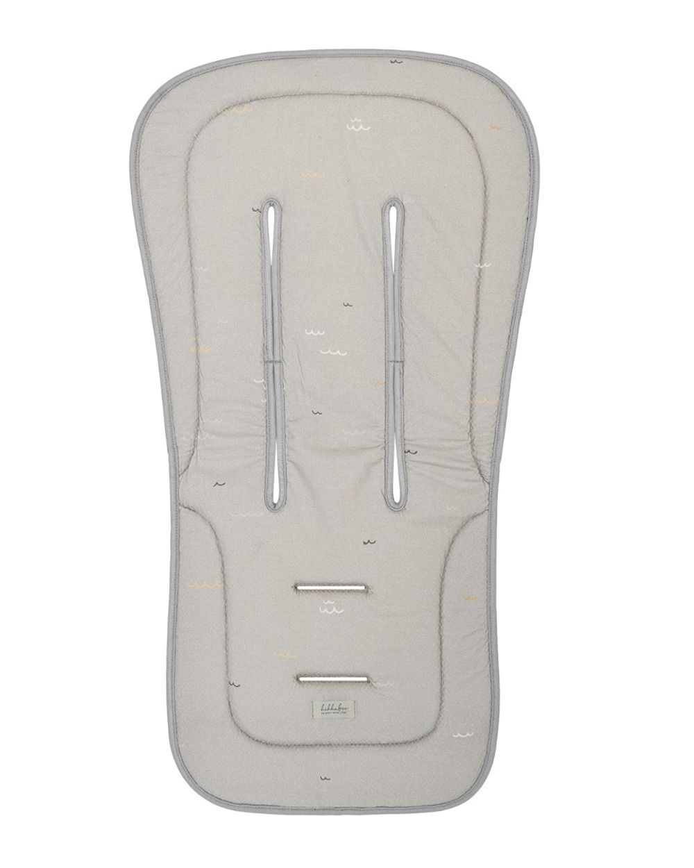 Kikkaboo Kinderwagen-Einlage Anti-Schwei&szlig;, Baumwolloberfl&auml;che, Sitzauflage hellgrau - Bild 1