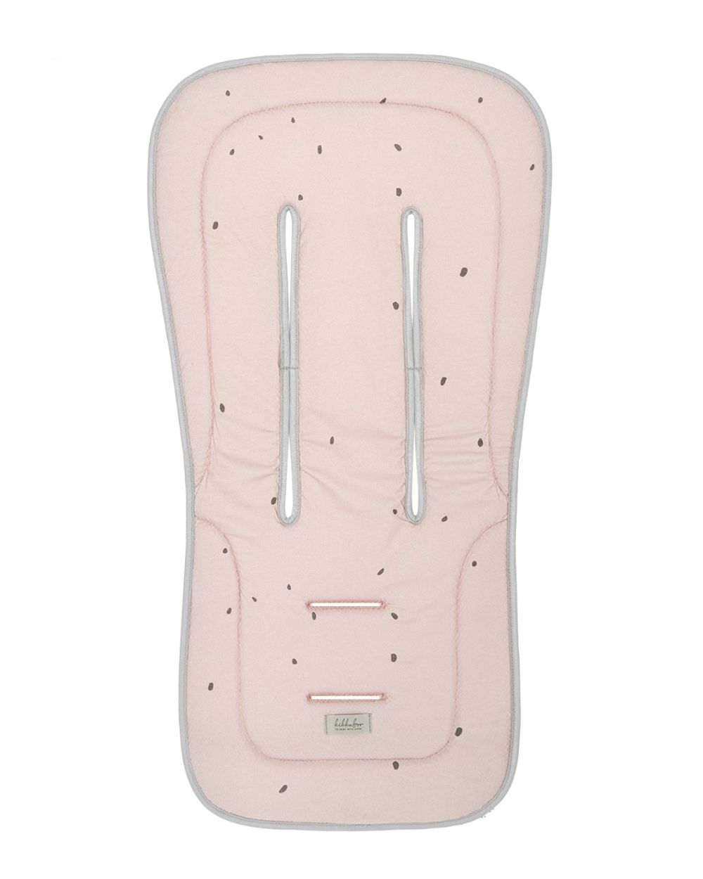 Kikkaboo Kinderwagen-Einlage Anti-Schwei&szlig;, Baumwolloberfl&auml;che, Sitzauflage rosa - Bild 1