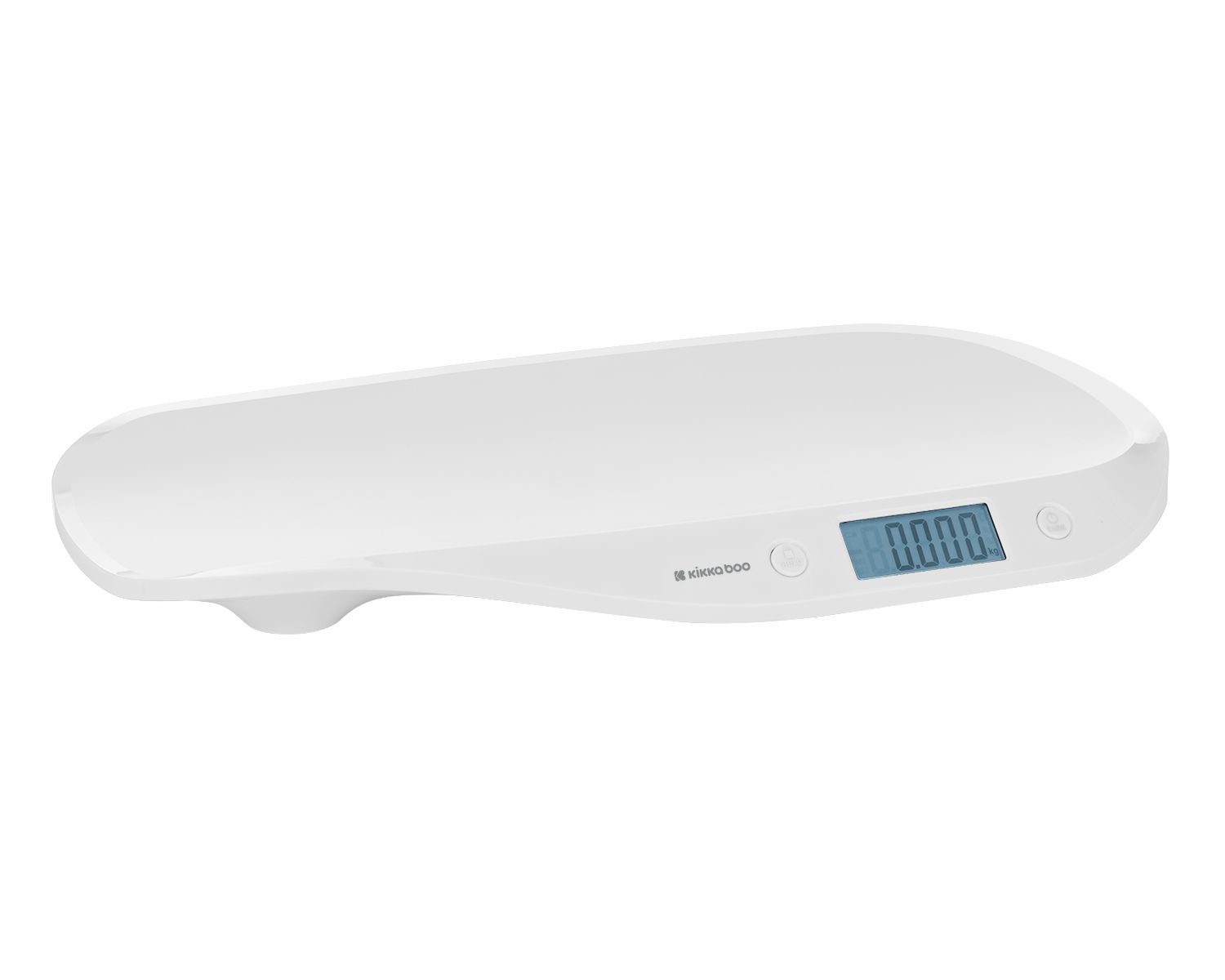 Kikka boo Babywaage Lyra LCD-Display Ma&szlig;band Anti-Rutsch-F&uuml;&szlig;e Tarafunktion 20 kg wei&szlig; - Bild 1