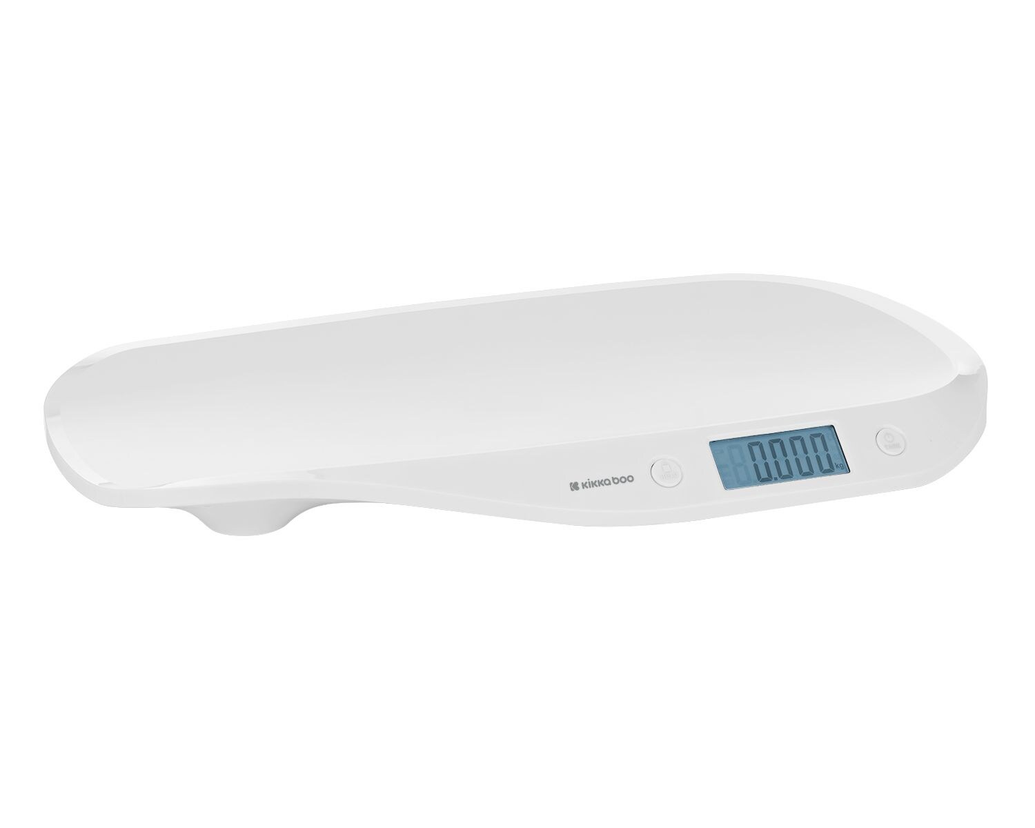 Kikka boo Babywaage Lyra LCD-Display Maßband Anti-Rutsch-Füße Tarafunktion 20 kg weiß | 03800171215824