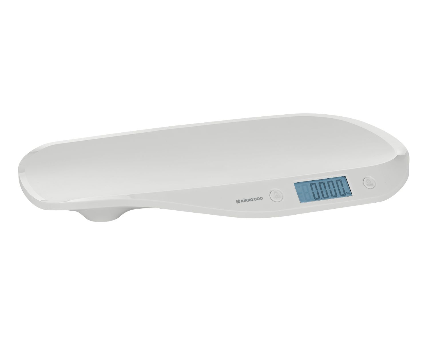 Kikka boo Babywaage Lyra LCD-Display Ma&szlig;band Anti-Rutsch-F&uuml;&szlig;e Tarafunktion 20 kg grau - Bild 1