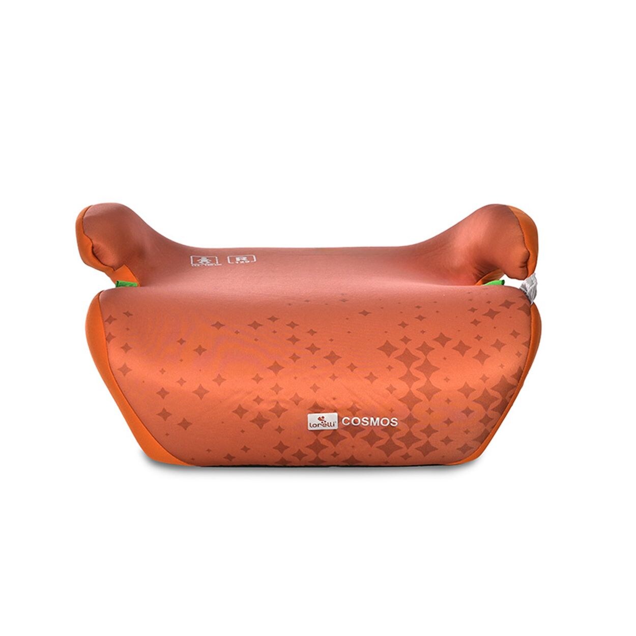Lorelli Kindersitz Cosmos i-Size (125-150cm) Isofix, Bezug abnehmbar, Armlehne orange