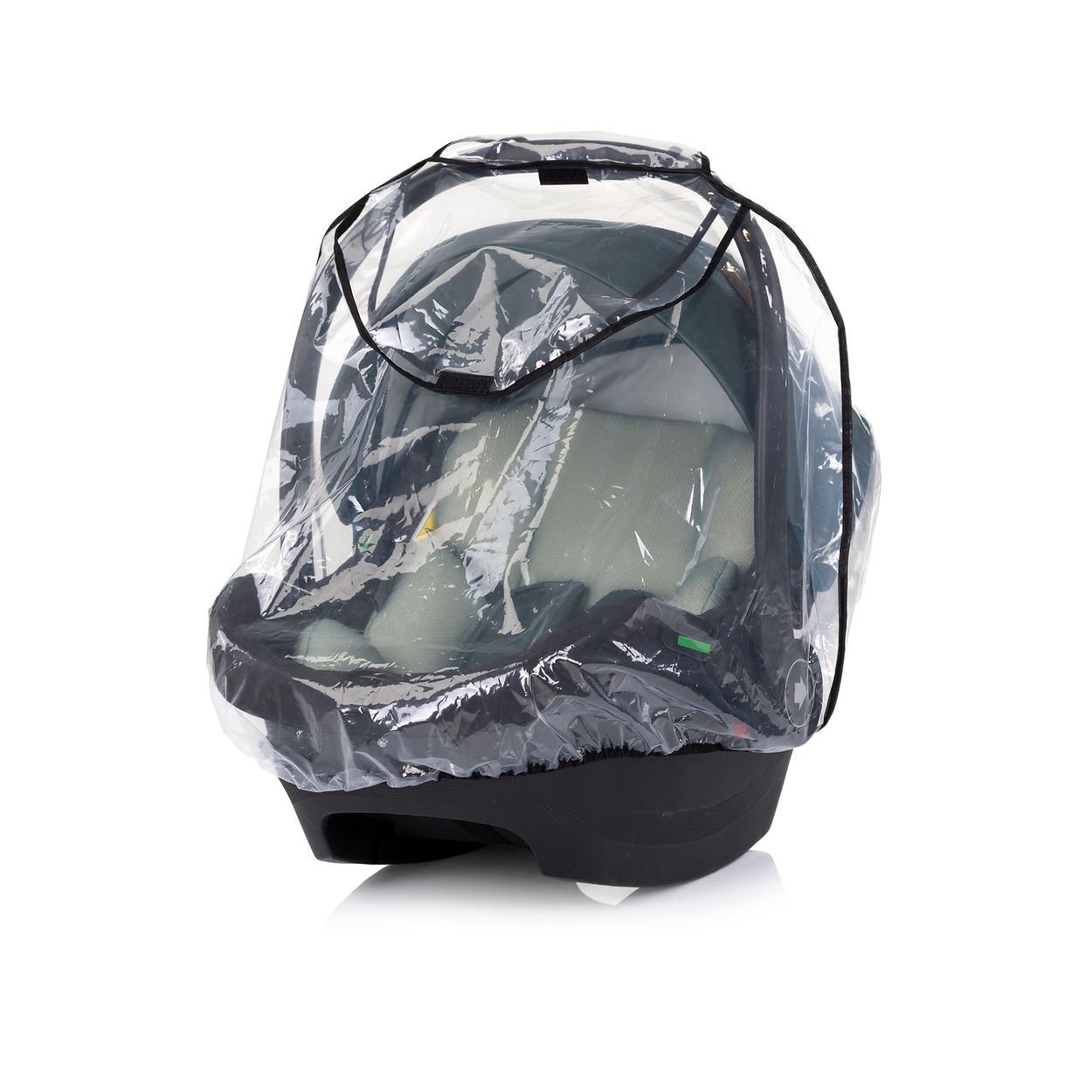 Chipolino Regenschutz f&uuml;r Babyschale universal wasserdicht Regenhaube Abdeckung transparent - Bild 1