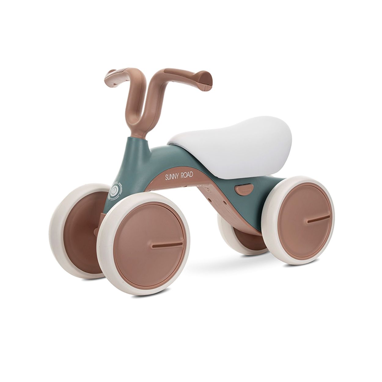 Lorelli Rutschfahrzeug Sunny Road, Musik, Licht, EVA-Reifen, Sitz verstellbar braun - Bild 1