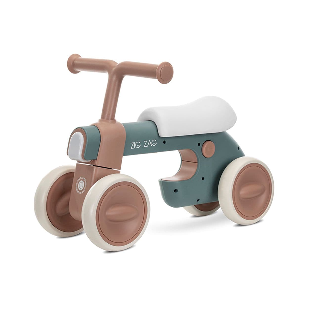 Lorelli Rutschfahrzeug ZIG ZAG Musik, Licht, EVA-Reifen, Sitz h&ouml;henverstellbar braun - Bild 1