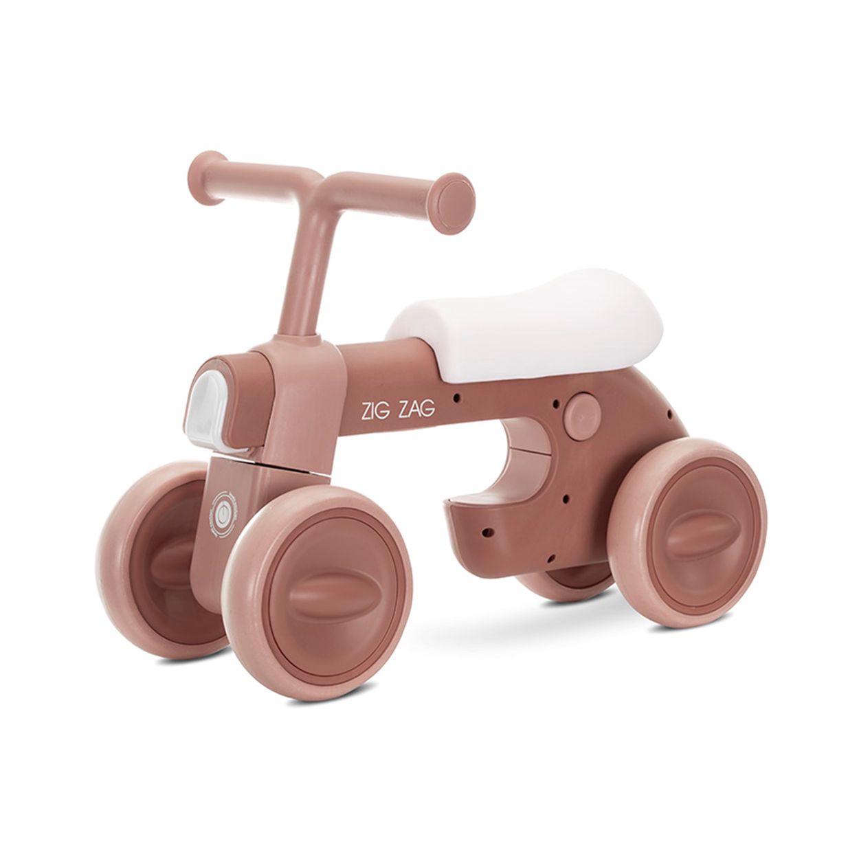 Lorelli Rutschfahrzeug ZIG ZAG Musik, Licht, EVA-Reifen, Sitz h&ouml;henverstellbar rosa - Bild 1