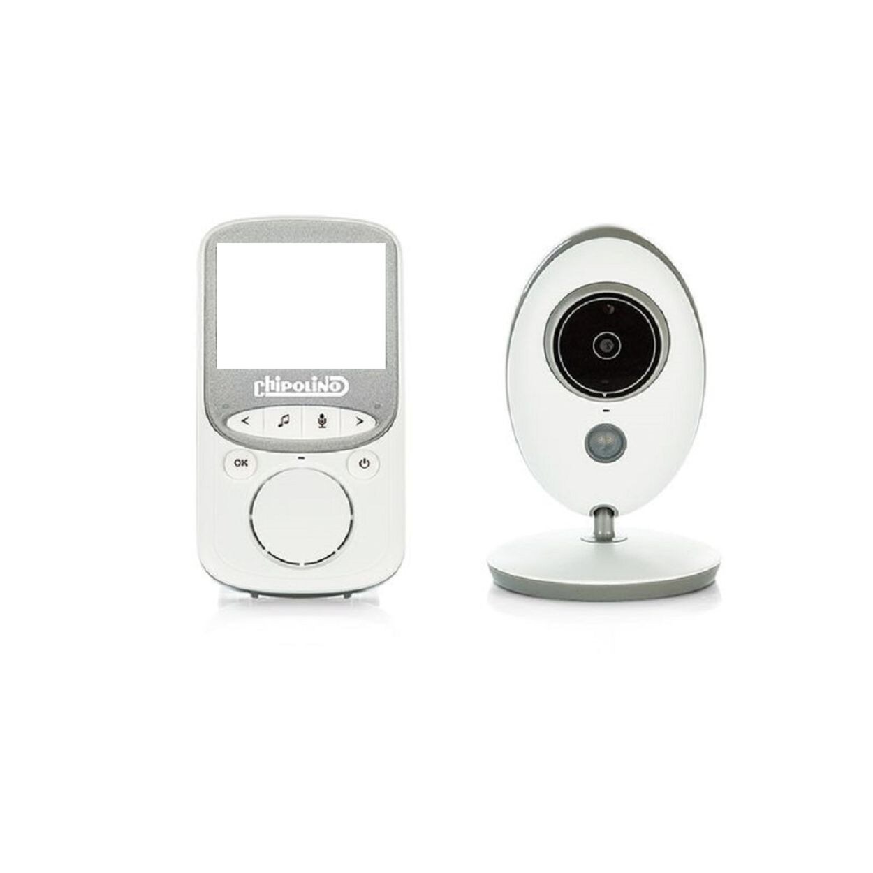 Chipolino Babyphone Vector mit Kamera Farbdisplay Nachtsicht Temperaturanzeige
