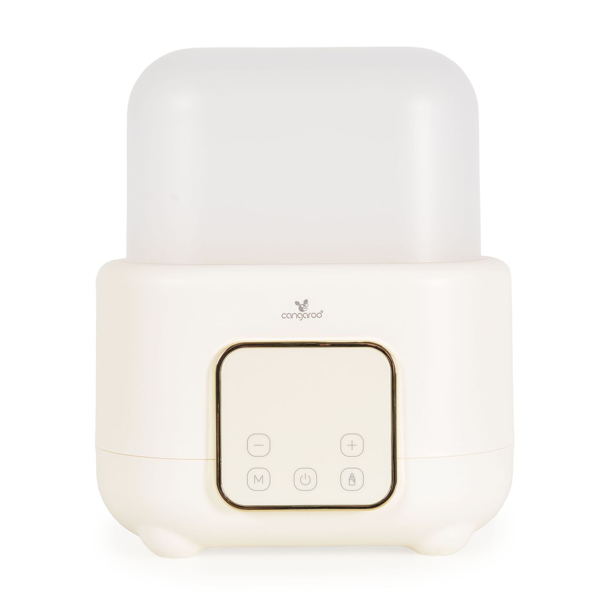 Cangaroo Flaschenw&auml;rmer Touch 3 in 1 Sterilisieren, Erw&auml;rmen, Auftauen, St&auml;nder beige - Bild 1