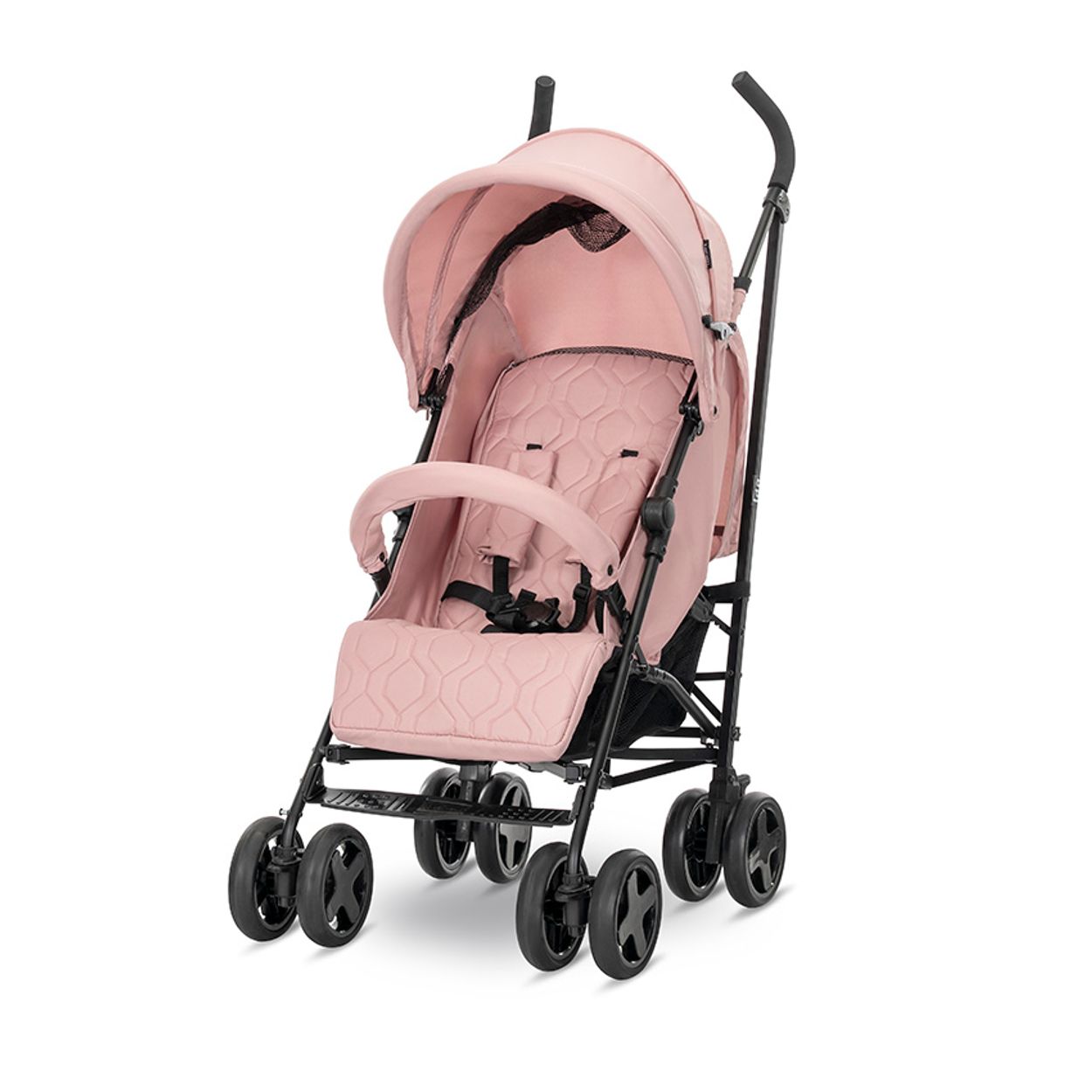 Lorelli Kinderwagen, Buggy IDA, schwenkbare Vorderr&auml;der, R&uuml;ckenlehne verstellbar pink - Bild 1