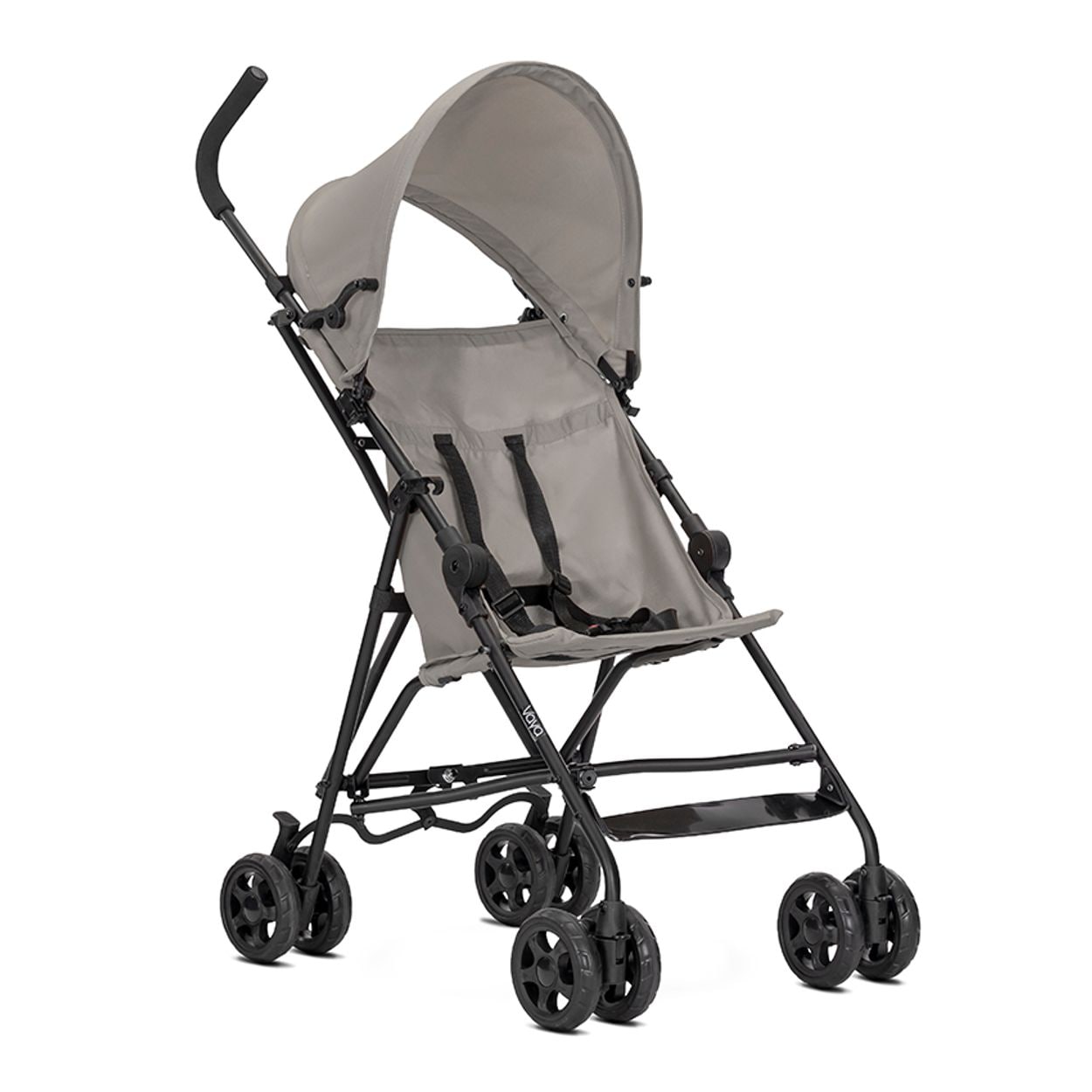 Lorelli Kinderwagen Buggy Vaya verstellbares Sonnendach, klappbar, Fu&szlig;st&uuml;tze grau - Bild 1