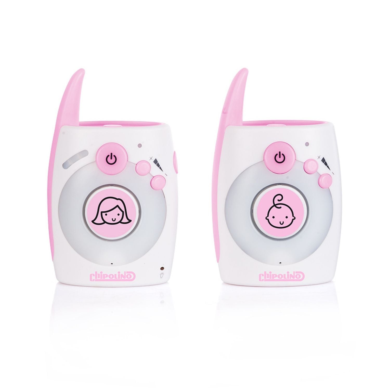 Chipolino Babyphone Astro, 300 m Reichweite, Zweiwege-Kommunikation, USB Adapter rosa - Bild 1
