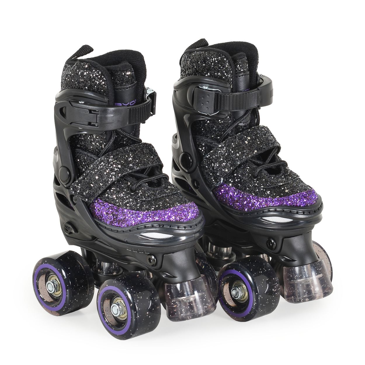 Byox Rollschuhe Sparkle, PU-R&auml;der, verschiedene Gr&ouml;&szlig;en, ABEC-5-Lager, PU-Bremse M (Gr. 34-37) - Bild 1