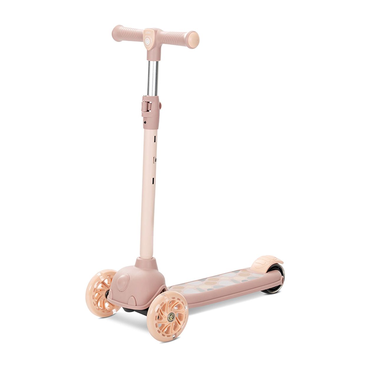 Lorelli Kinderroller Jetster PU-Rollen, ABEC-9 Lenker abnehmbar h&ouml;henverstellbar beige - Bild 1