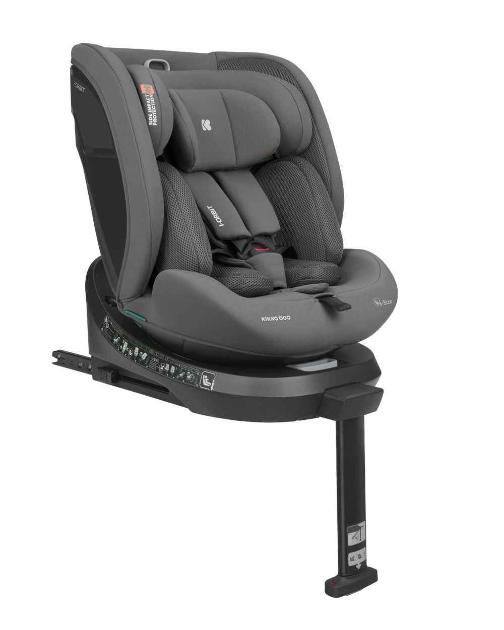 Kikka boo Kindersitz i-Orbit i-Size (40-150cm) Gruppe 0+/1/2/3 Isofix St&uuml;tzbein gr&uuml;n - Bild 1