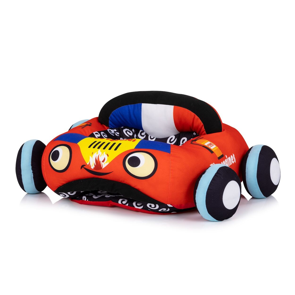 Chipolino Babyspielkissen Car Sitzkissen, Auto-Design, ergonomisch, ab Geburt rot