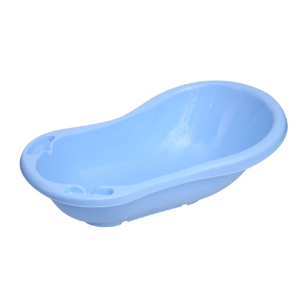 Lorelli Babybadewanne mit Ablagef&auml;cher, 84 cm lang, ergonomische Form ab Geburt blau - Bild 1