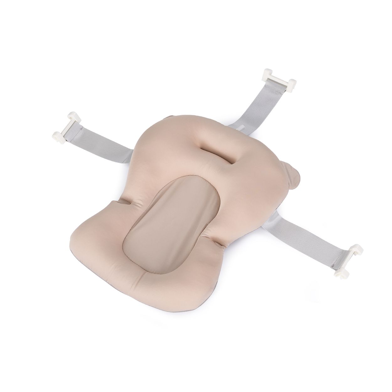 Chipolino Babybadewannen Netz und Kissen Multi, Kunststoffb&uuml;gel, ab Geburt beige - Bild 1