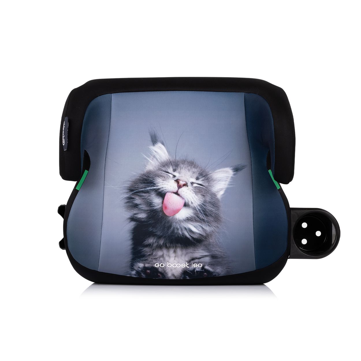 Chipolino Kindersitzerh&ouml;hung Go Boost i-Size Isofix (125-150cm) Getr&auml;nkehalter schwarz - Bild 1