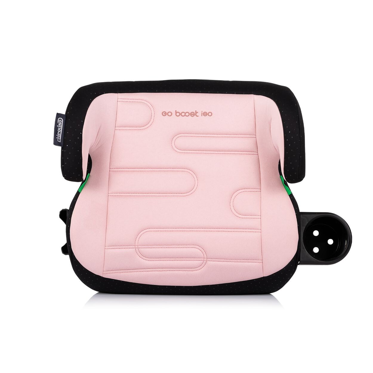 Chipolino Kindersitzerhöhung Go Boost i-Size Isofix (125-150cm) Getränkehalter rosa