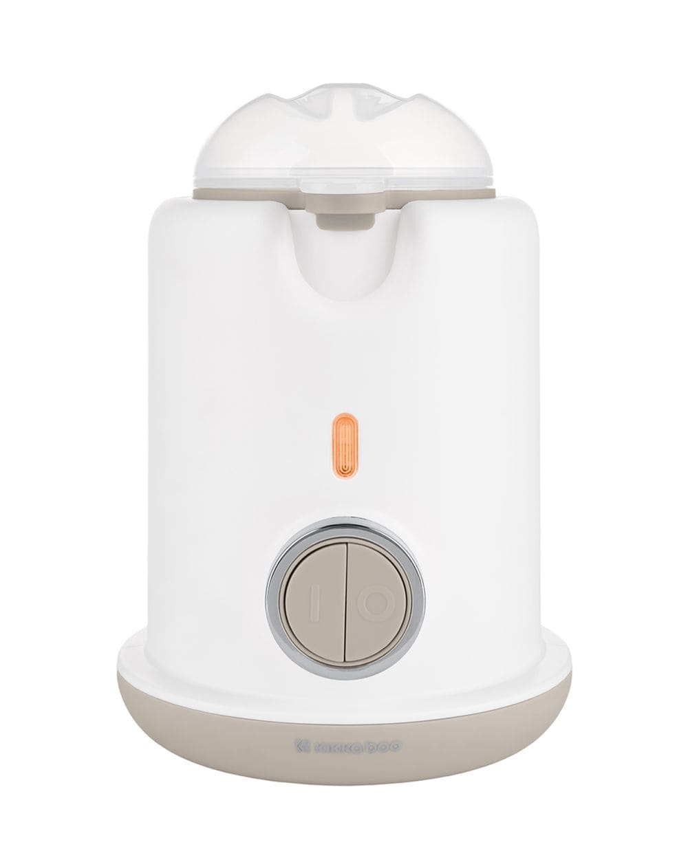 Kikkaboo Sterilisator Warmy 3 in 1 Flaschenw&auml;rmer Entsafter Messbecher Deckel beige - Bild 1