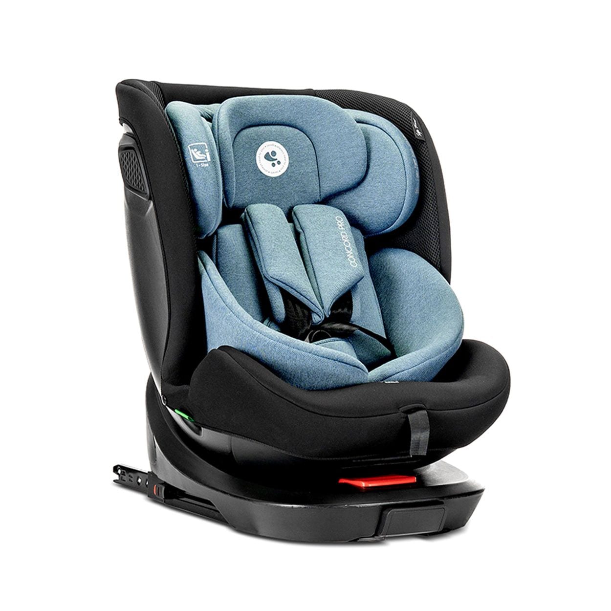 Lorelli Kindersitz Concord Pro 40 - 150 cm St&uuml;tzbein Nackenkissen R&uuml;ckenlehne blau - Bild 1