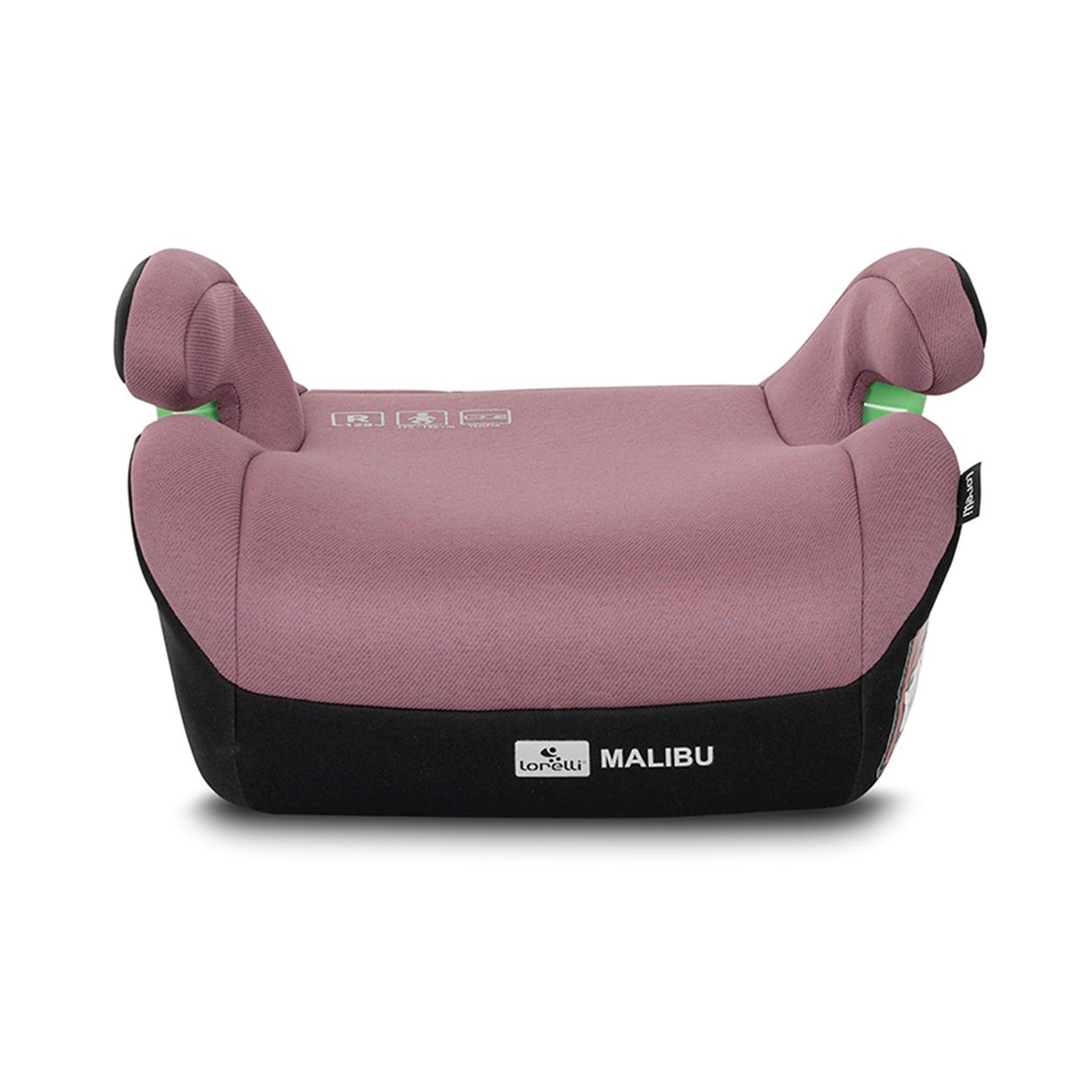 Lorelli Kindersitzerh&ouml;hung Malibu 125-150cm Isofix abnehmbarer Bezug Armlehne rosa - Bild 1
