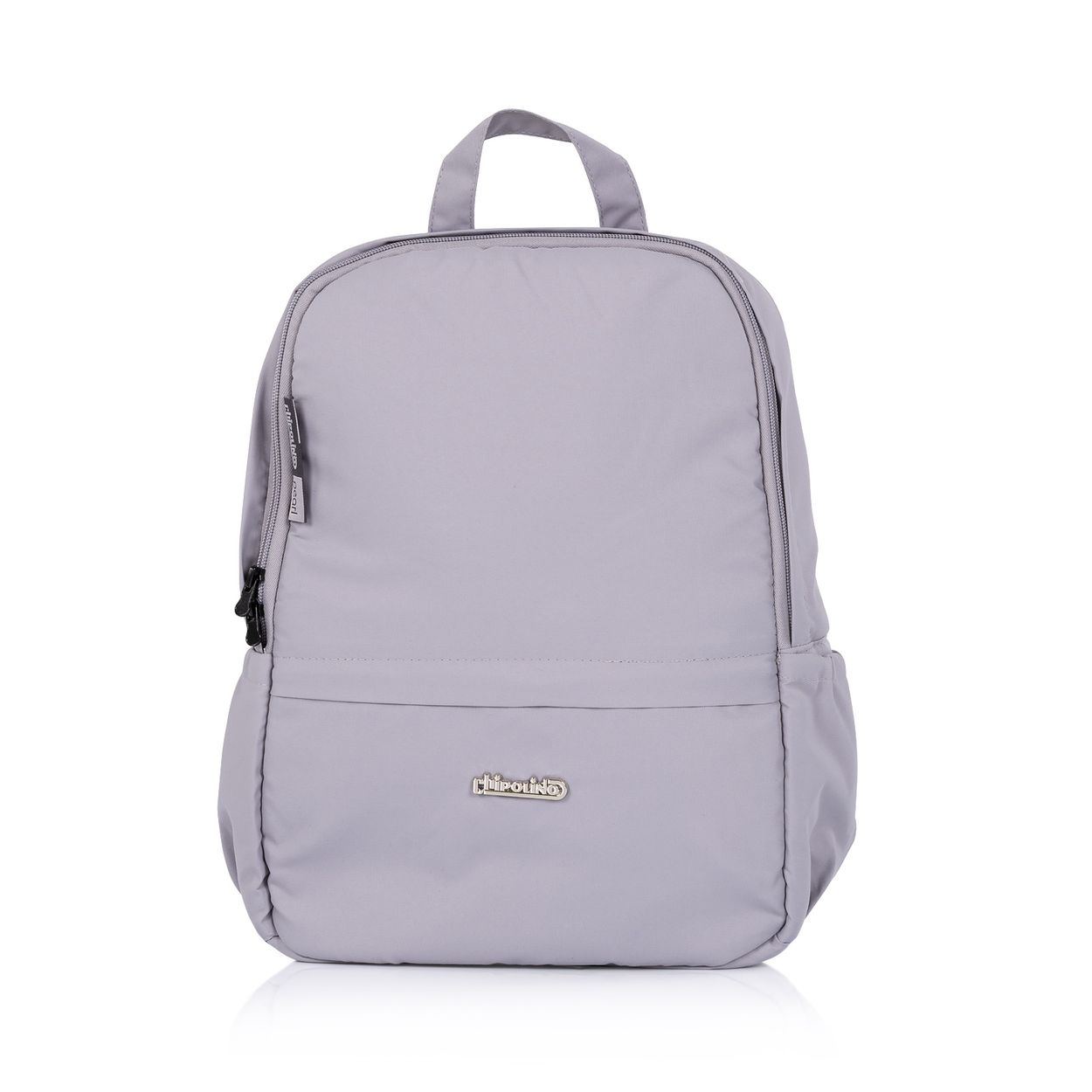 Chipolino Kinderwagen Rucksack universal Wickelrucksack Rei&szlig;verschluss Gurte grau - Bild 1