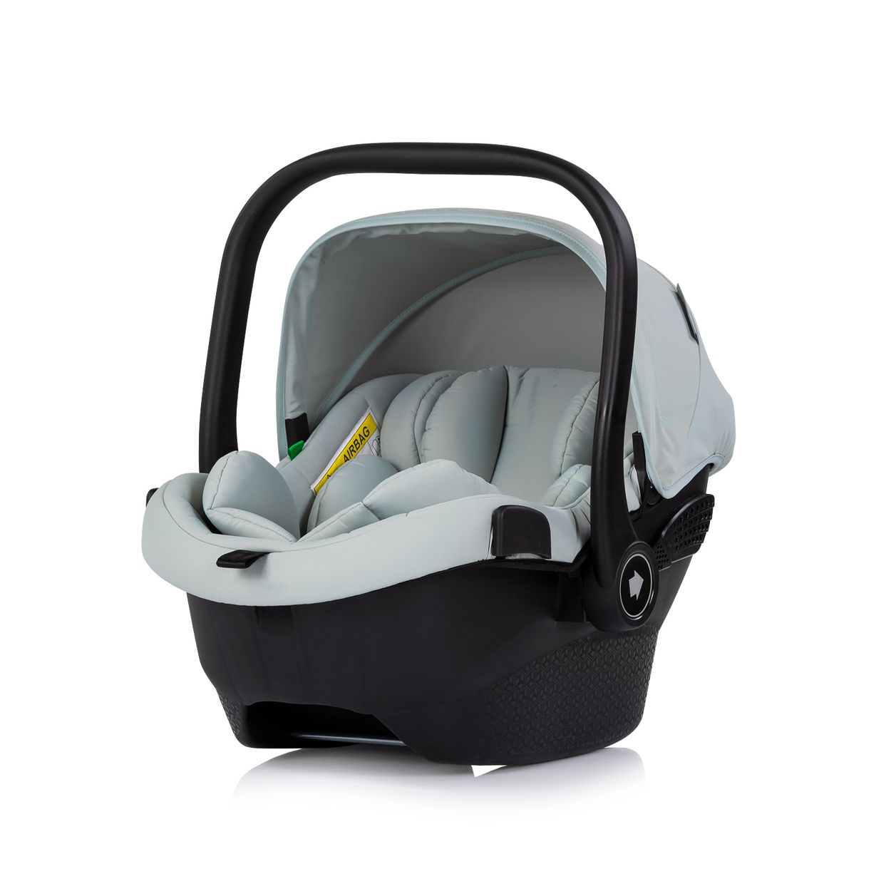 Chipolino Set Babyschale Pearl i-Size (40-85cm) Isofix-Basis-Station Adapter gr&uuml;n - Bild 1