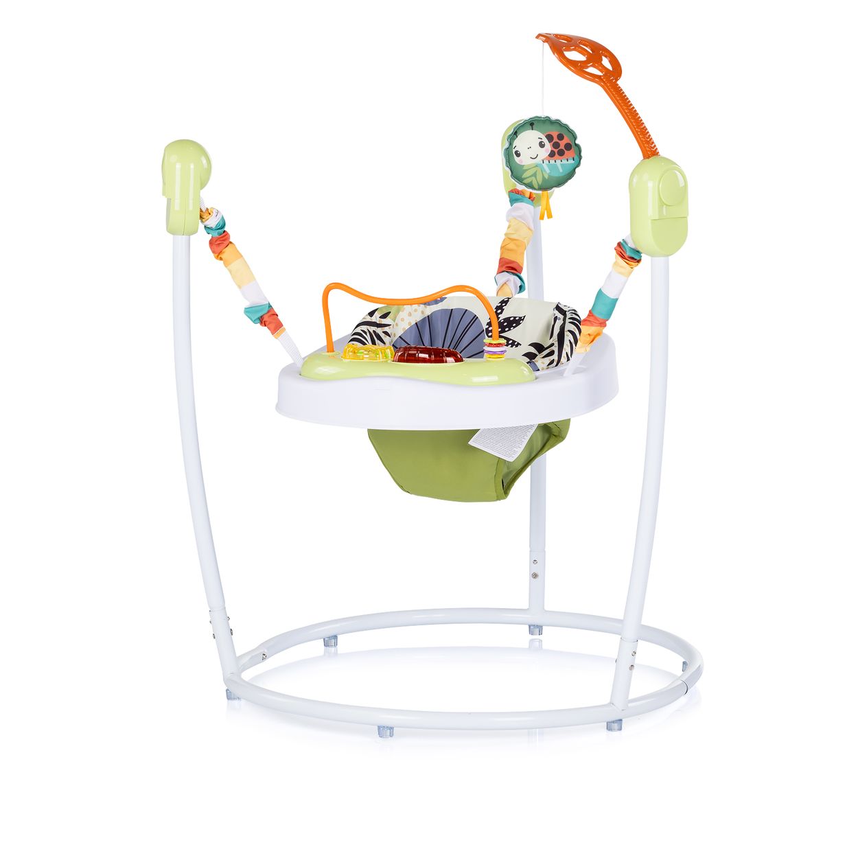 Chipolino Hopser Jumpy Joy Musik Licht Tiere H&auml;ngespielzeug Motorikspielzeug gr&uuml;n - Bild 1