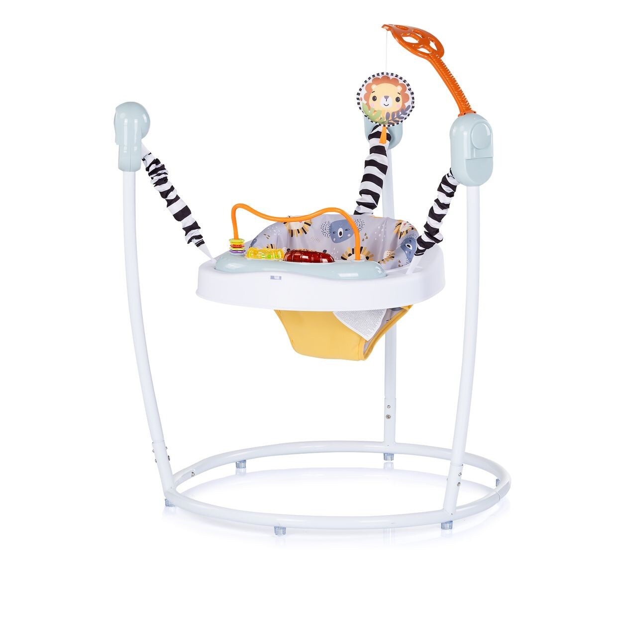 Chipolino Hopser Jumpy Joy Musik Licht Tiere Hängespielzeug Motorikspielzeug blau