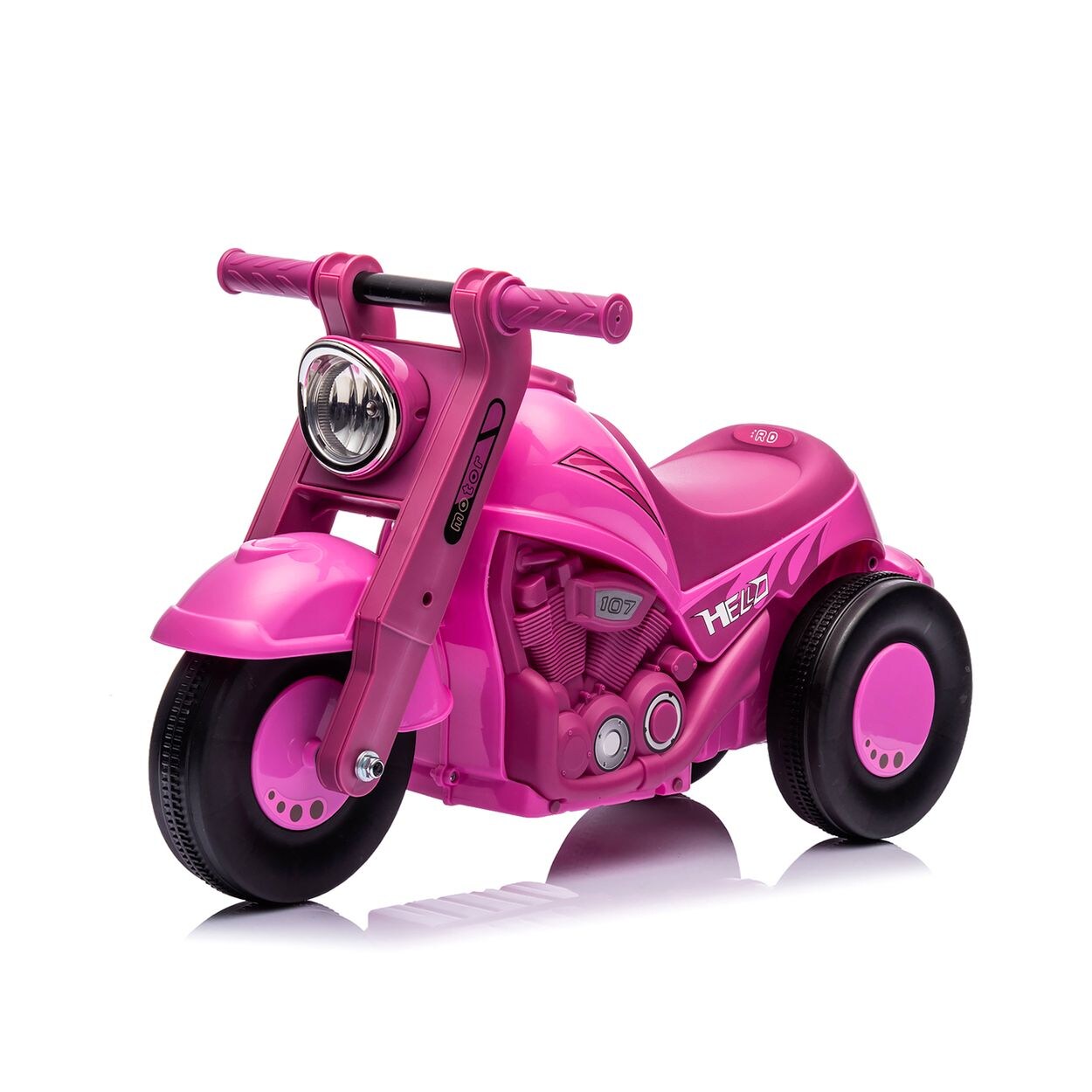 Chipolino Rutscher Bubble Rider Musik Seifenblasen Motorraddesign ab 3 Jahren rosa