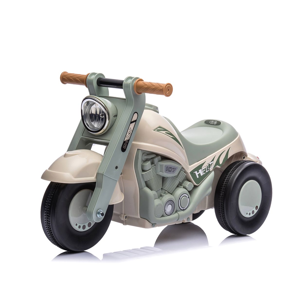 Chipolino Rutscher Bubble Rider Musik Seifenblasen Motorraddesign ab 3 Jahren beige - Bild 1