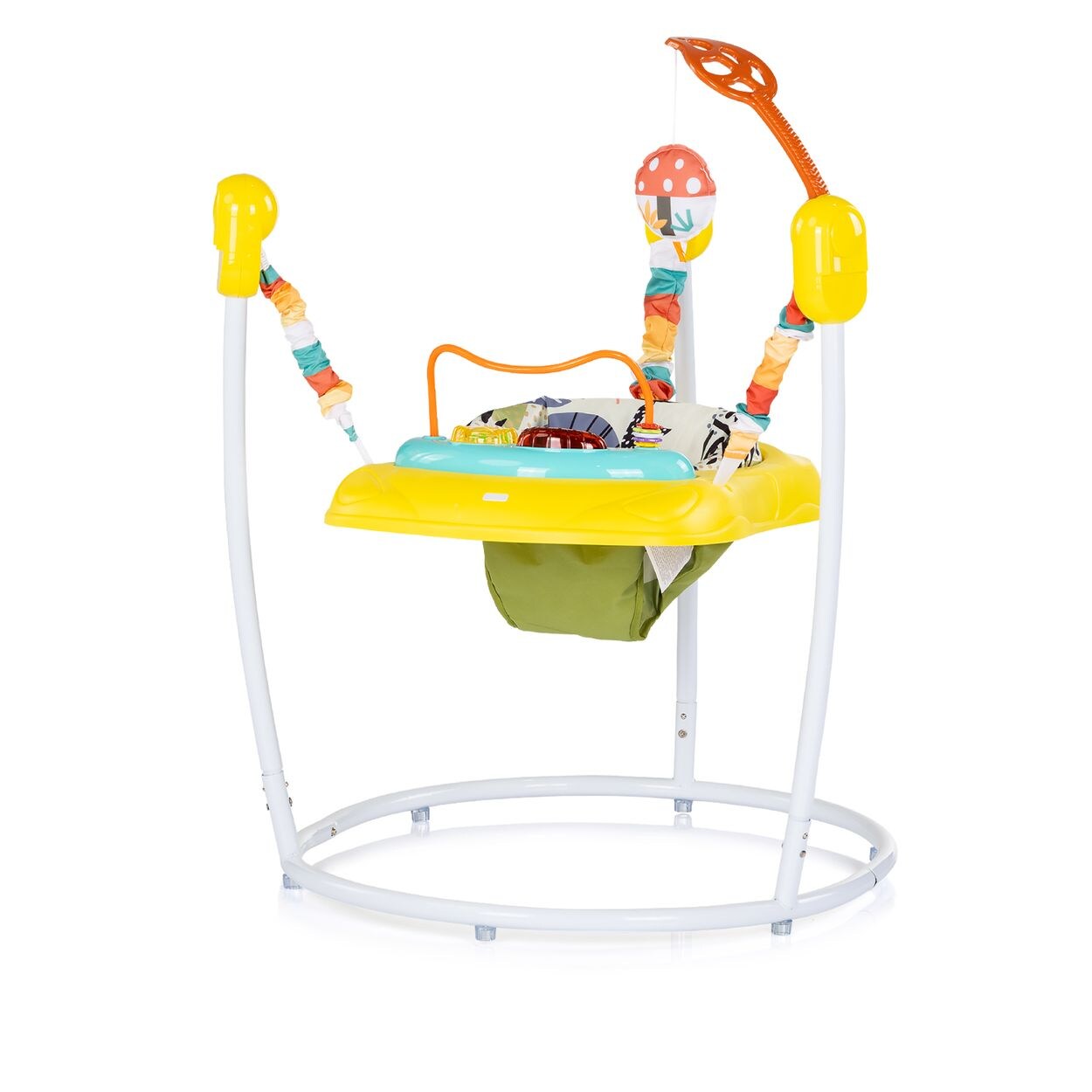 Chipolino Hopser Jumpy Car Musik Licht Hängespielzeug Musikpanel verstellbar gelb