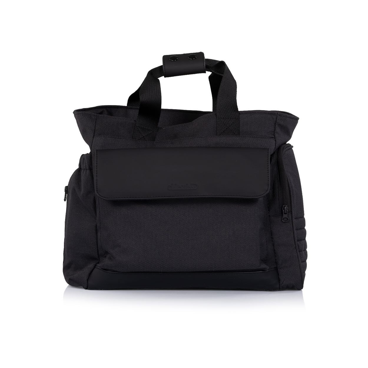 Chipolino Kinderwagentasche Wickeltasche universell Wickelauflage Reißverschluss schwarz