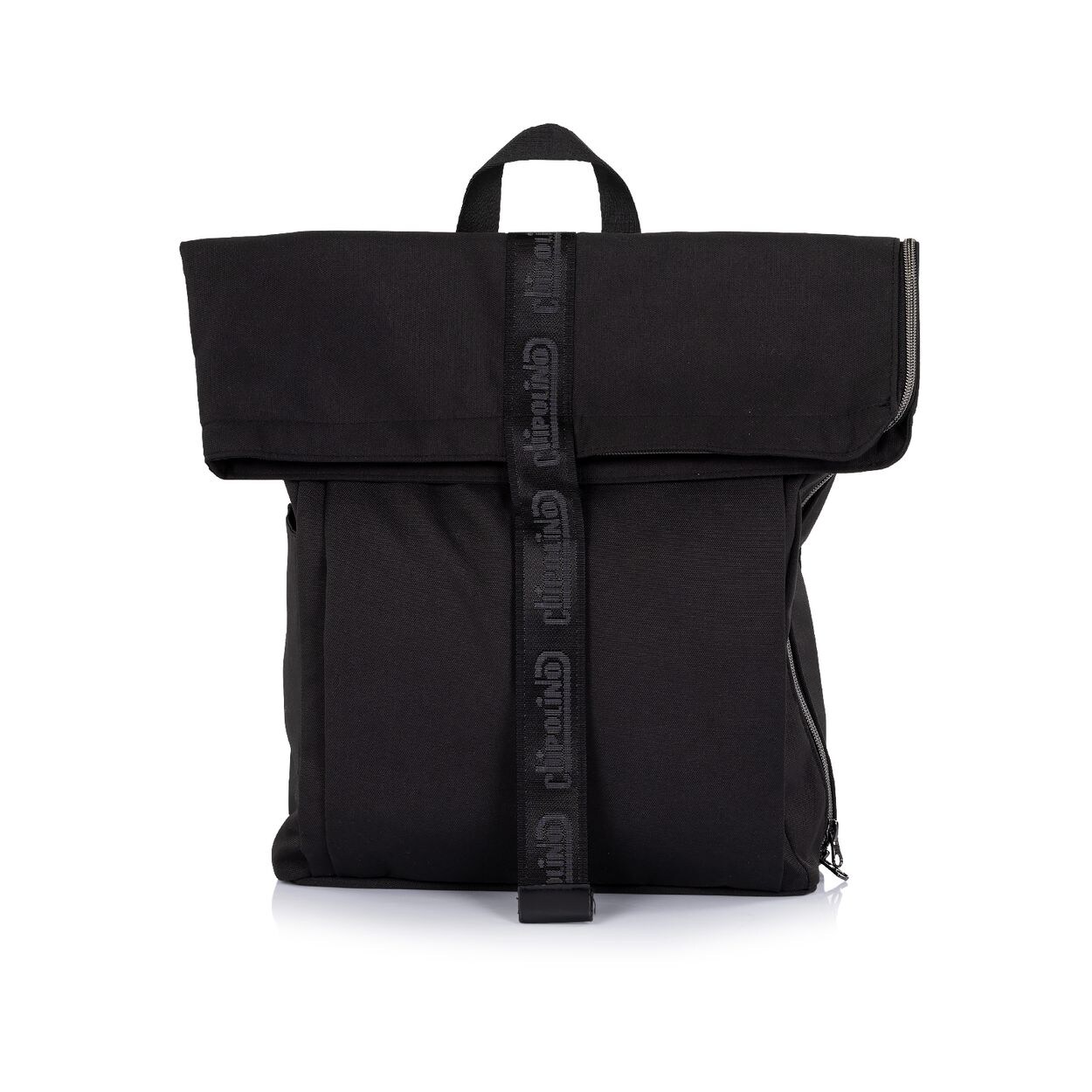 Chipolino Kinderwagen-Rucksack Wickelauflage Thermotasche Reißverschluss Griff schwarz