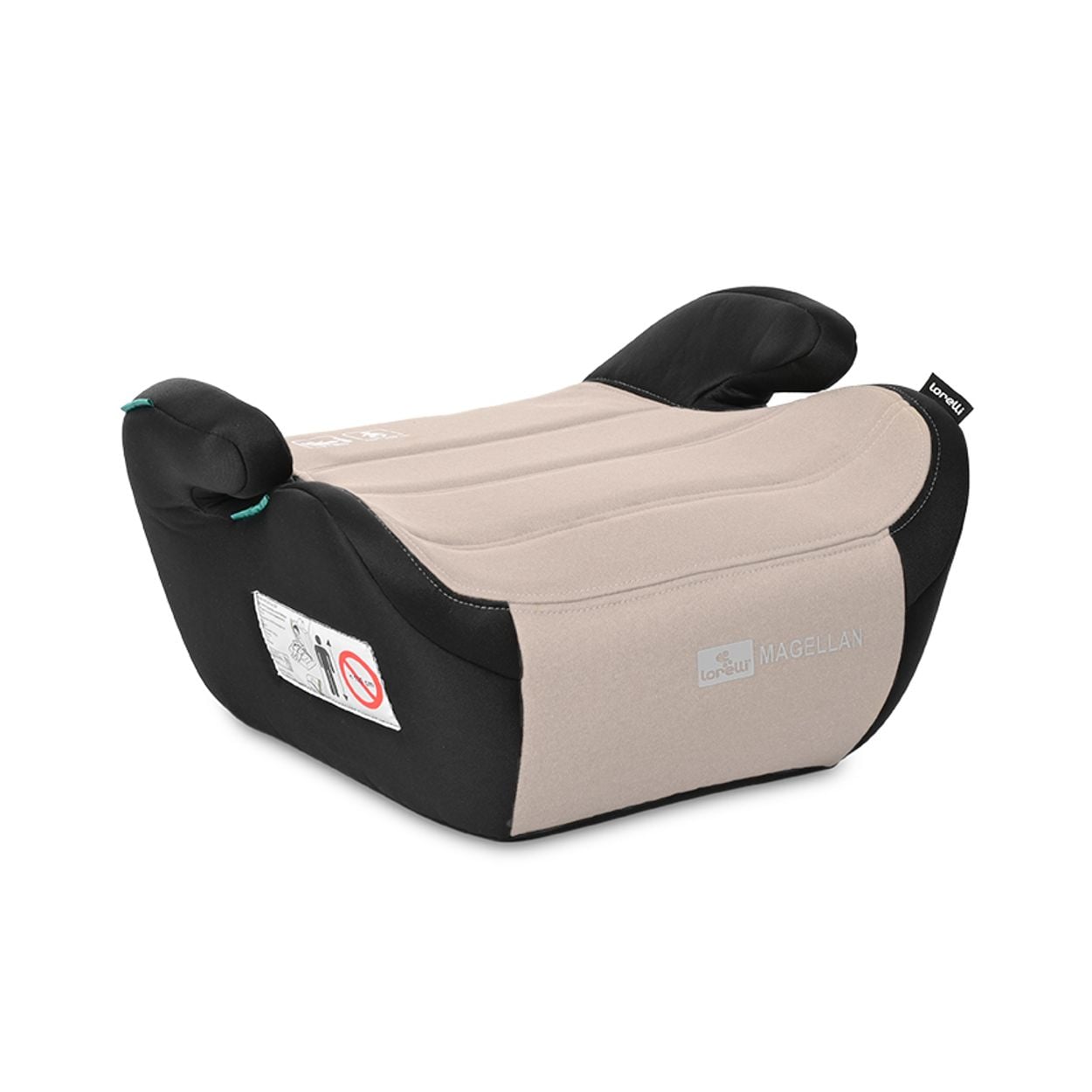 Lorelli Kinder Sitzerh&ouml;hung i-Size Magellan (125-150cm) Bezug waschbar, Booster beige - Bild 1