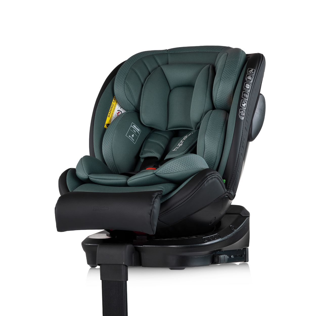 Chipolino Kindersitz Hypnotic Plus i-Size (40-150cm) St&uuml;tzfu&szlig; Isofix Kopfst&uuml;tze gr&uuml;n - Bild 1