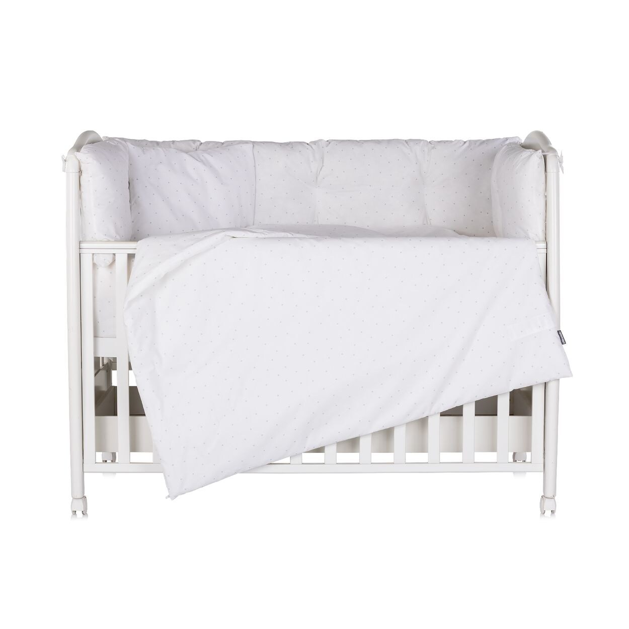 Chipolino Kinderbettwäsche 9-teilig 140x70cm Baumwolle Kissen Decke Bezüge Laken grün