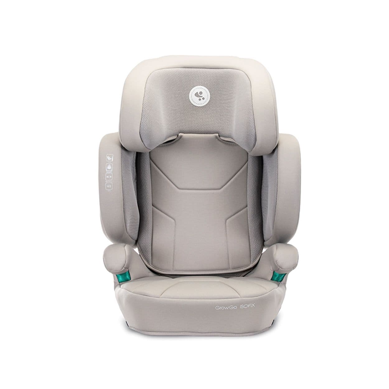 Lorelli Kindersitz Growgo Isofix i-Size 100x150cm Isofix klappbar Kopfst&uuml;tze grau - Bild 1
