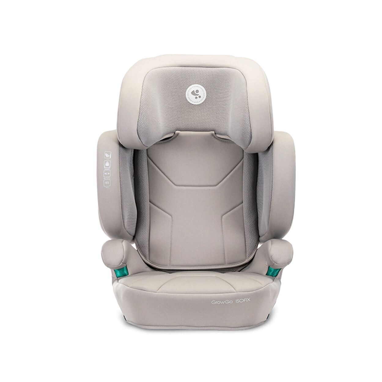 Lorelli Kindersitz Growgo Isofix i-Size 100x150cm Isofix klappbar Kopfstütze grau