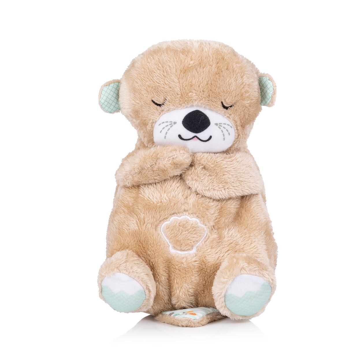 Chipolino Musik Plüschtier Otter, Lichter, Musikspielzeug, Geräusche, Melodien hellbraun