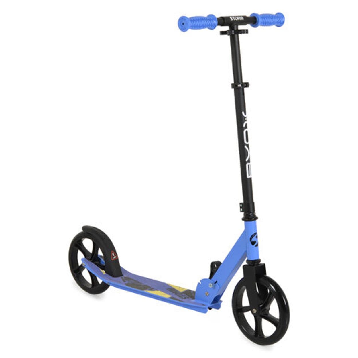 Kinderroller Storm, H&ouml;he einstellbar, zusammenklappbar, PU R&auml;der, ABEC-5, blau - Bild 1