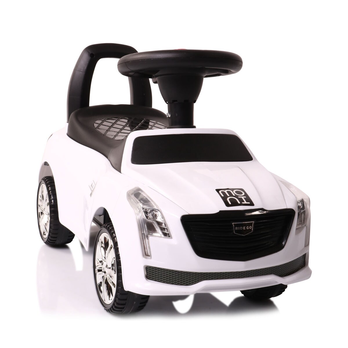 Rutscher, Kinderauto Leopard JY-Z01D mit Musikfunktion, ab 18 Monate bis 25 kg weiss